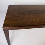 Coffee table in rosewood of danish design from the 1960