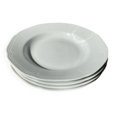 Set of 4 Bavarian porcelain plates