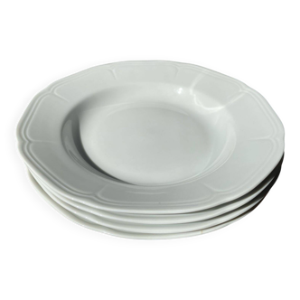 Set of 4 Bavarian porcelain plates