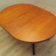 Round teak table, Danish design, 1970s, production: Denmark