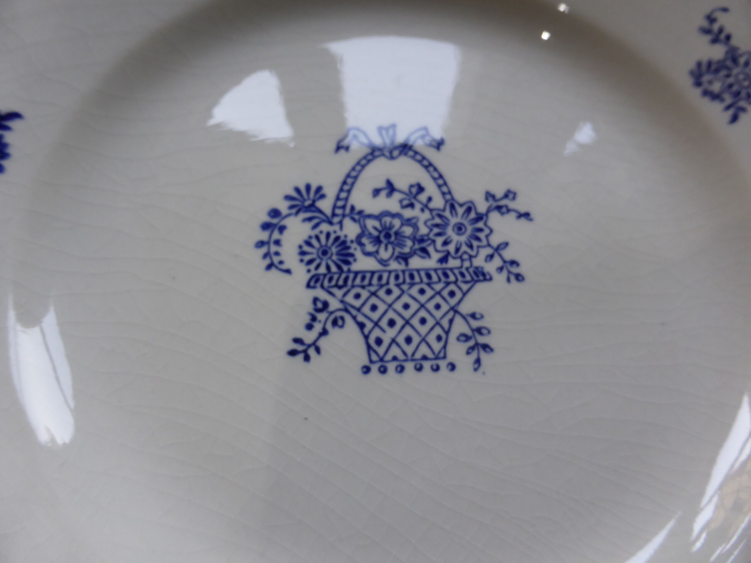 4 flat plates from the Gien factory 200886