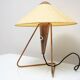 Lampe de table trépied tchèque des années 50 par Helena Frantová.