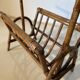 Vintage rattan magazine rack – natural curves and bohemian spirit