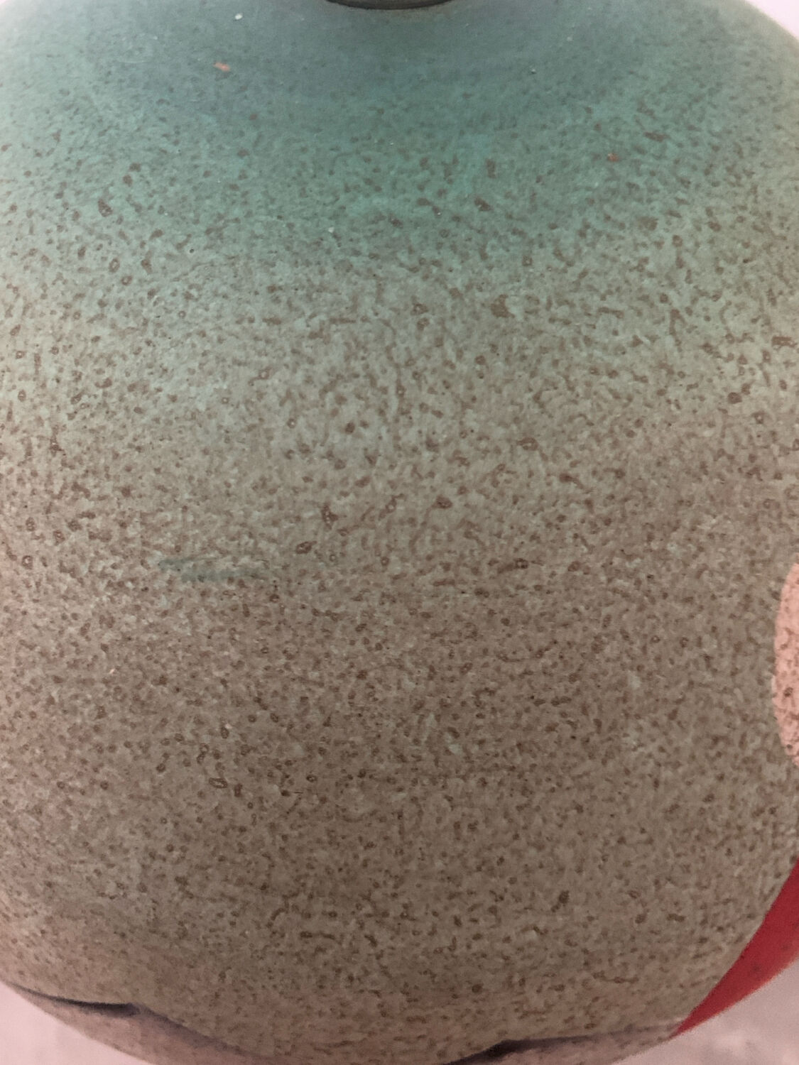 Vintage ball lamp - Arty style - hand-painted