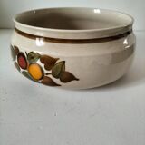 Villeroy & Boch dish, vintage beige stoneware from the 1970s