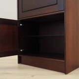 Mahogany showcase, Danish design, 1970s, production: Denmark