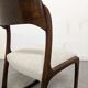 Series of 4 Baumann sled chairs from the 60s/70s