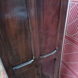 Old showcase, glass door and 4 shelves