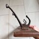 Carved Art Nouveau Coat Rack in Carved Oak