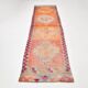 3x10 Colorful Modern Turkish Runner Rug, 86x305Cm