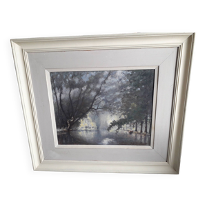 Tableau ancien à l'huile