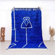 Traditional handmade Berber Azilal rug