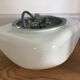 Ceiling lamp opaline 20X20