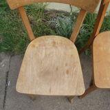 3 Bauman bistro chairs