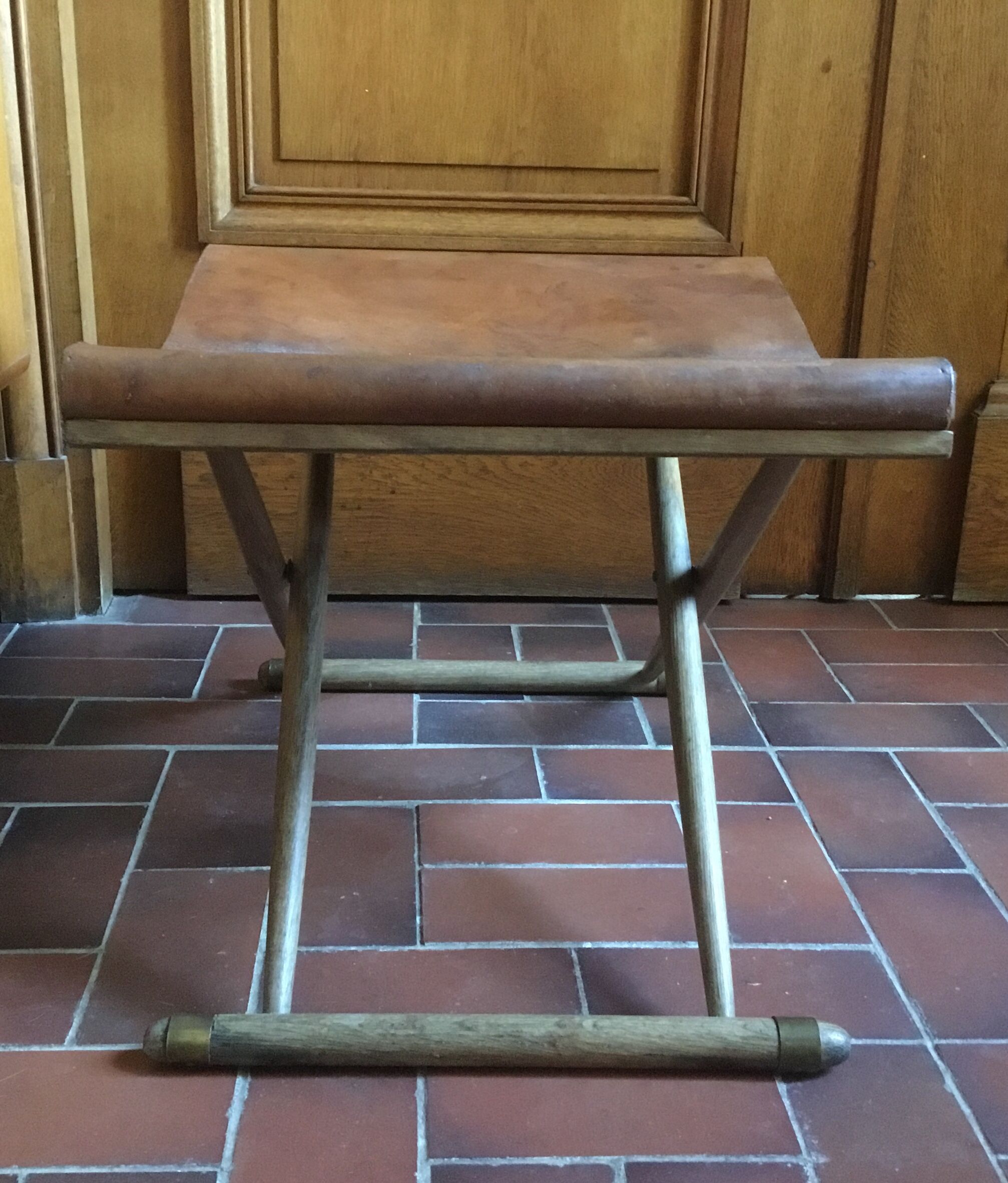 Old fishing stool