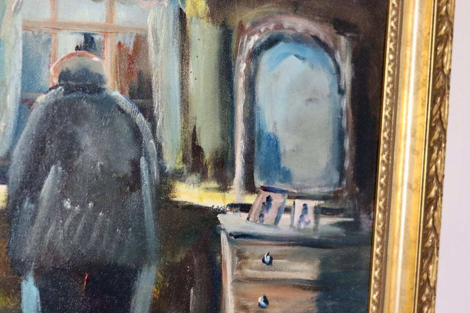 Looking out of the window - by Göte Lundberg