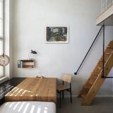 Serene signed Berlin streetscape