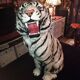 Ceramic large white tiger
