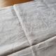 Nappe ancienne damassée + 12 serviettes