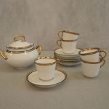 Old Porcelain Coffee Service Part 11 pcs