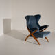"Fiorenza" chair by Franco Albini for Arflex, Italy 1952