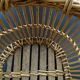 Basket or old wicker laundry basket