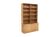 Scandinavian oak library