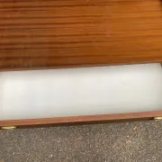 Mid-Century Scandinavian wooden chest of drawers 1960