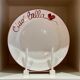 Hand-painted Italian plate "Ciao Bella"