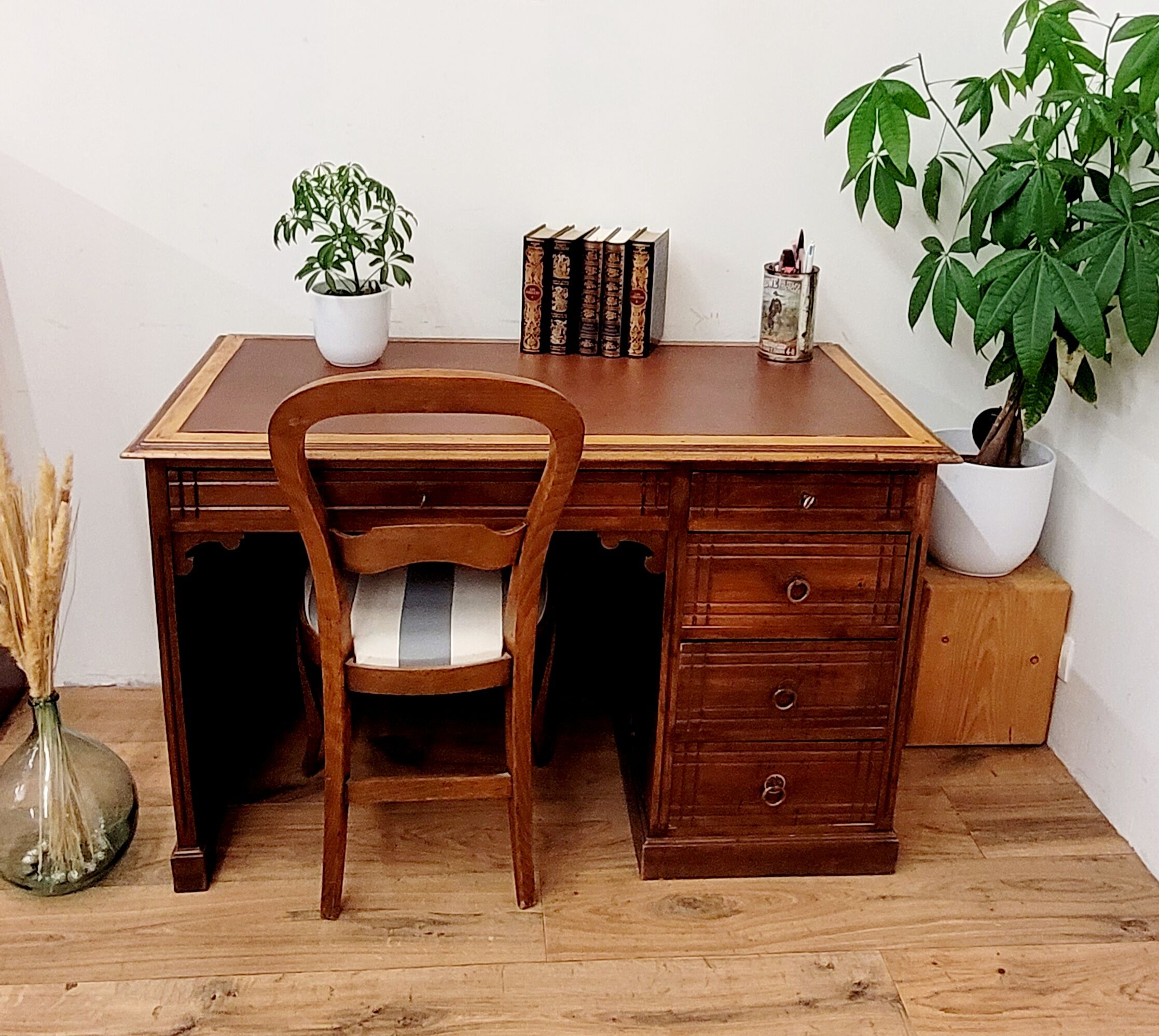 Vintage wooden desk