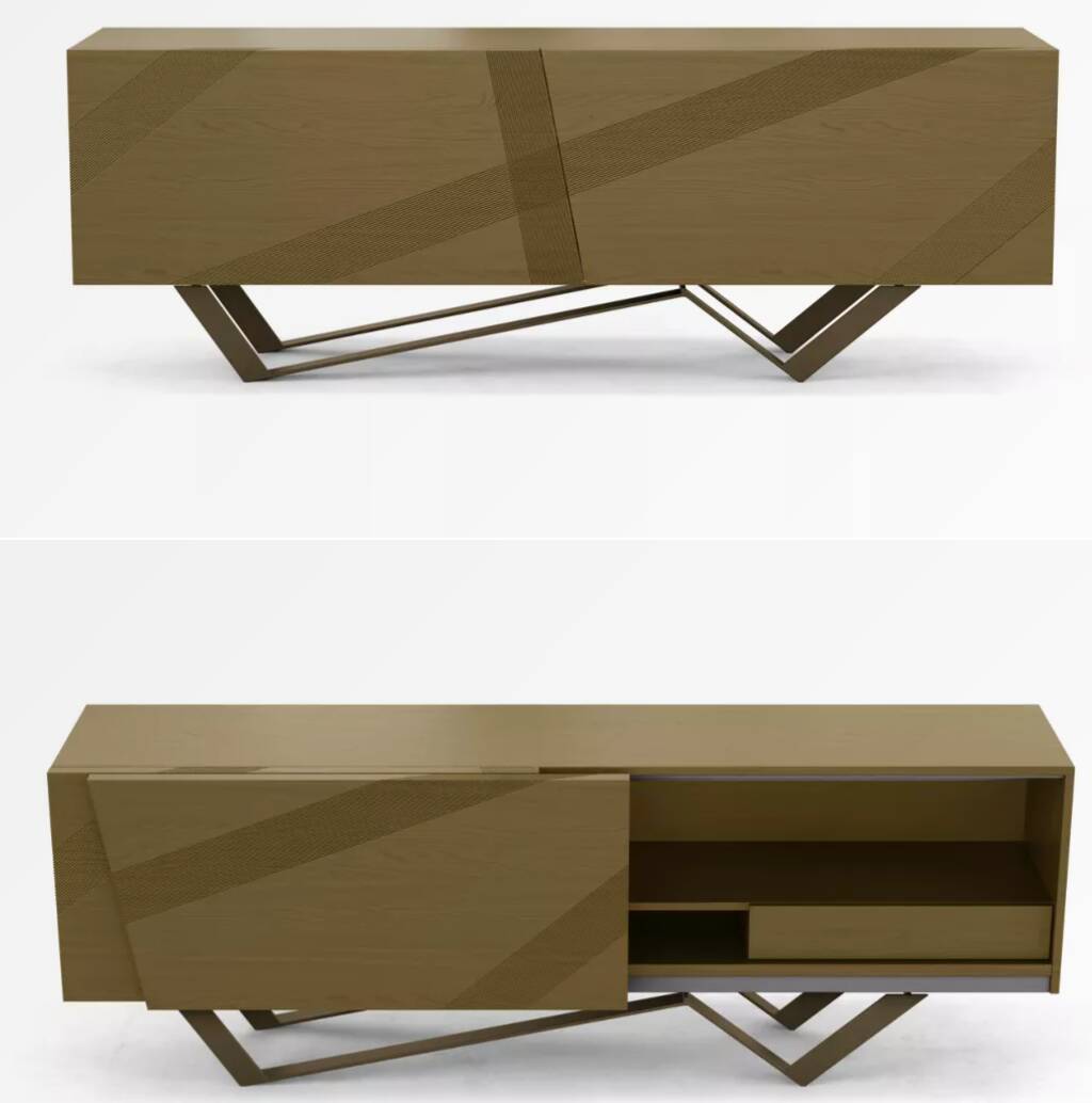 Roche bobois track buffet – luigi gorgoni