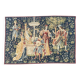 Hand-screen printed tapestry "concert of fountains"