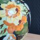 Vintage Ceramic Vase Arte Veneziana, Hand-Painted Flower Decor