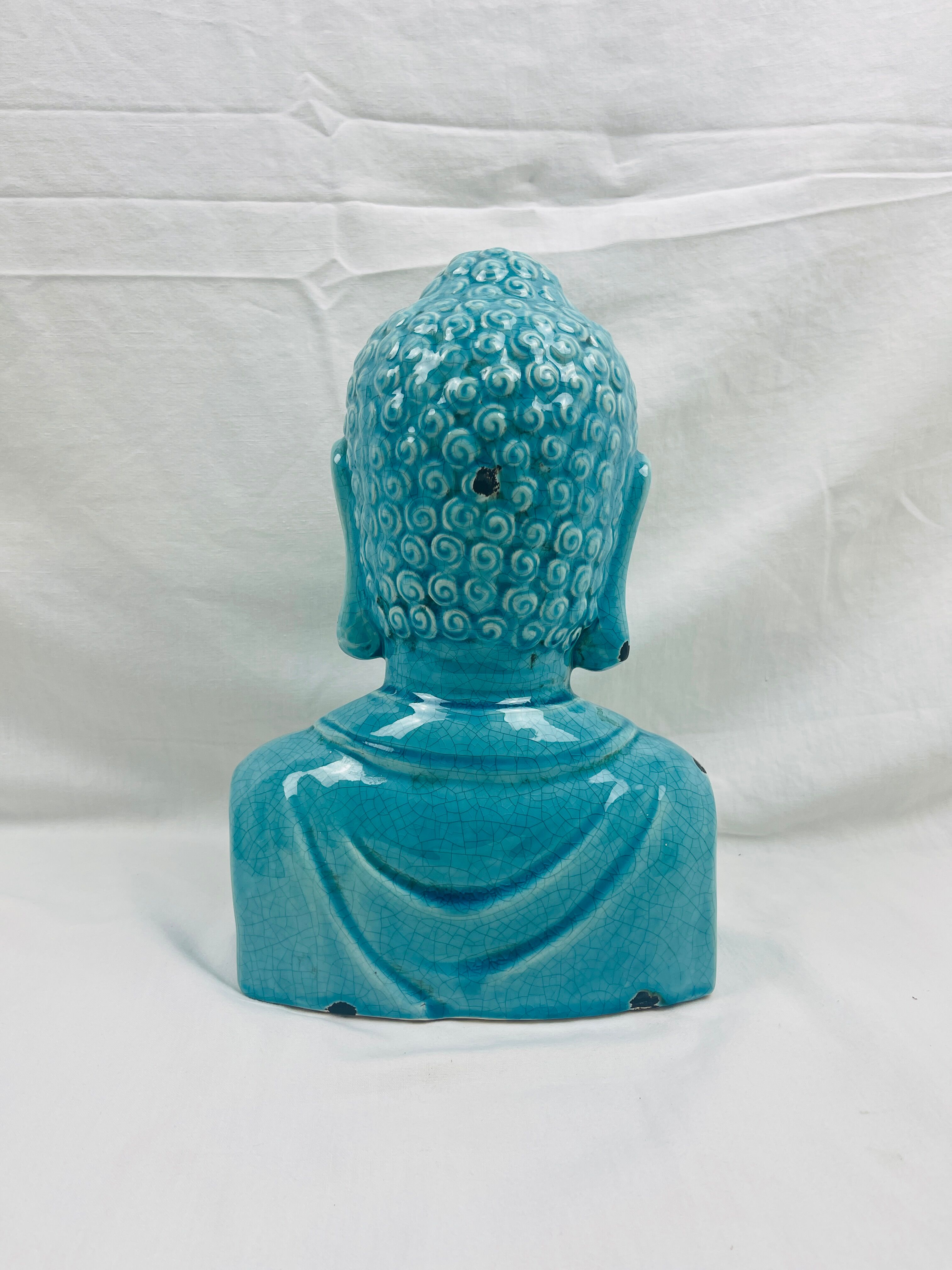 Porcelain buddha head
