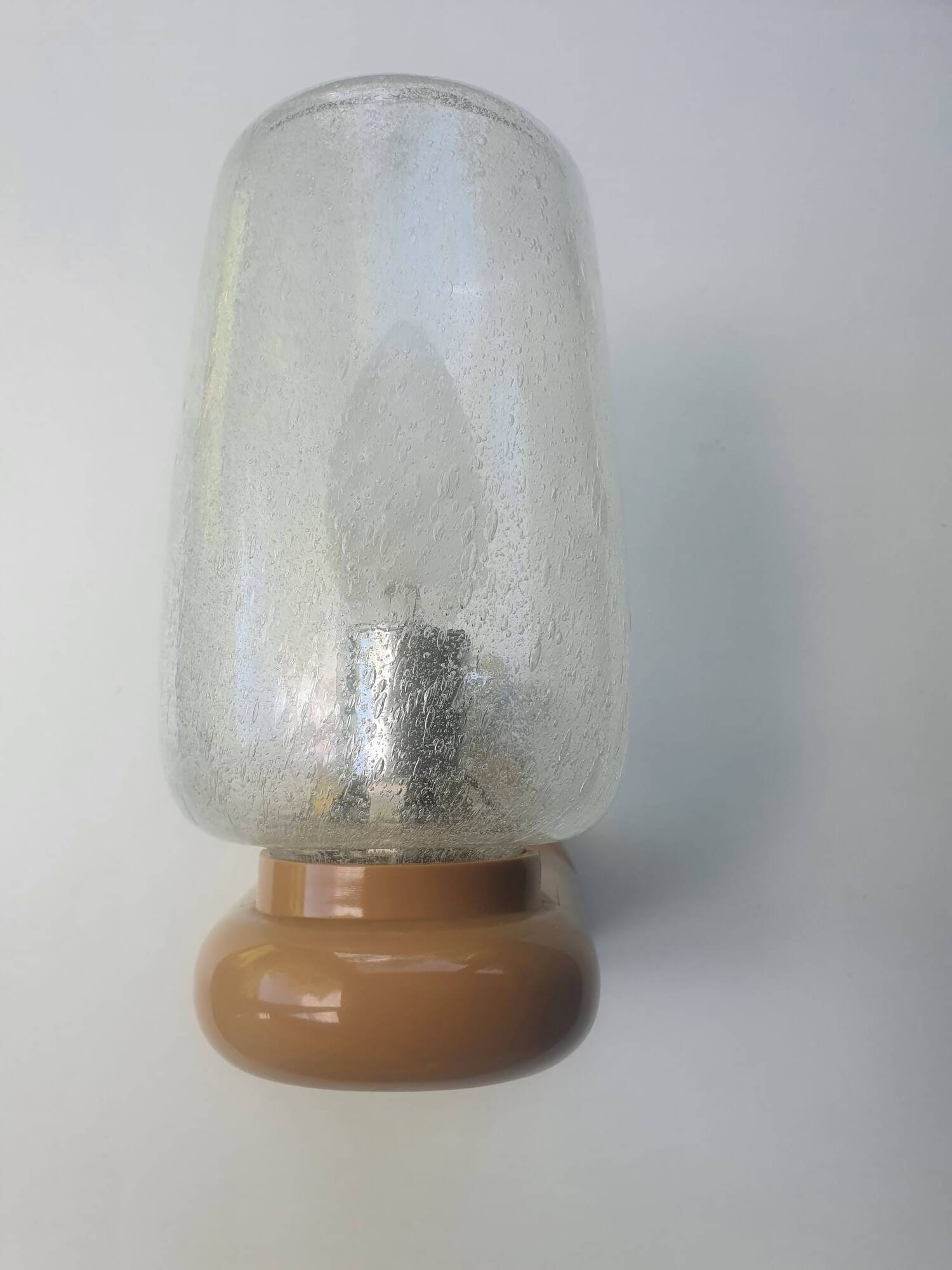 Pair of vintage bathroom wall lights from Germany in the 70s