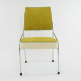 Tricolor chrome armchair