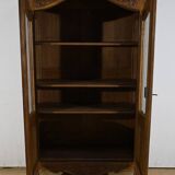 Walnut Display Cabinet, Louis XV Style – Late 19th Century
