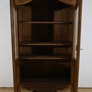 Walnut Display Cabinet, Louis XV Style – Late 19th Century