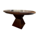Solid wood dining table