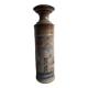 Vase vintage en grès avec un décor naif