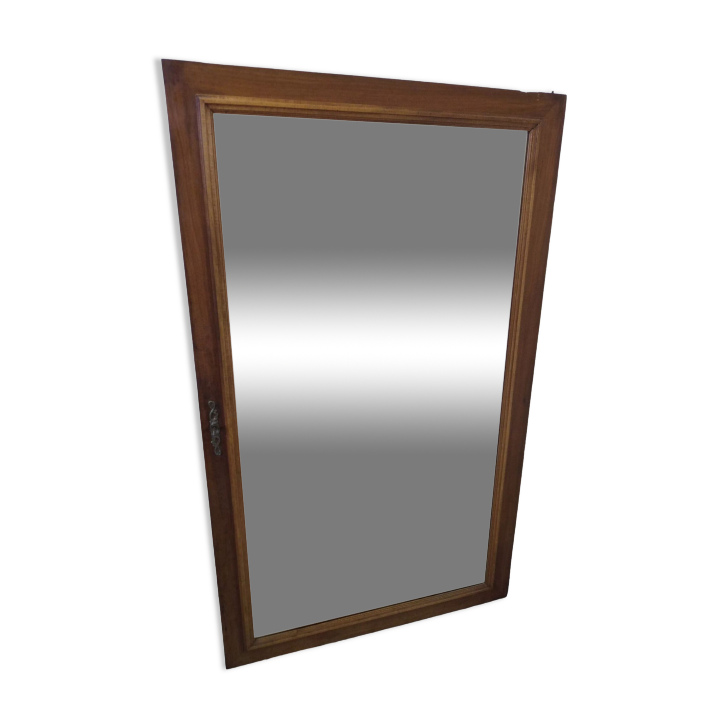 Old hosiery door with mirror