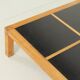 Coffee table or side table in pine and laminate, France, 1970s