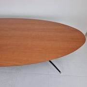 Extra large oval dining or conference table by Artifort