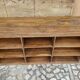 Old teak shop counter from Burma.
