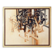 Alix Dufaux - Abstract Geometric painting 1967