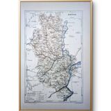 Printed in 1889, Rhône, Auvergne-Rhône-Alpes.