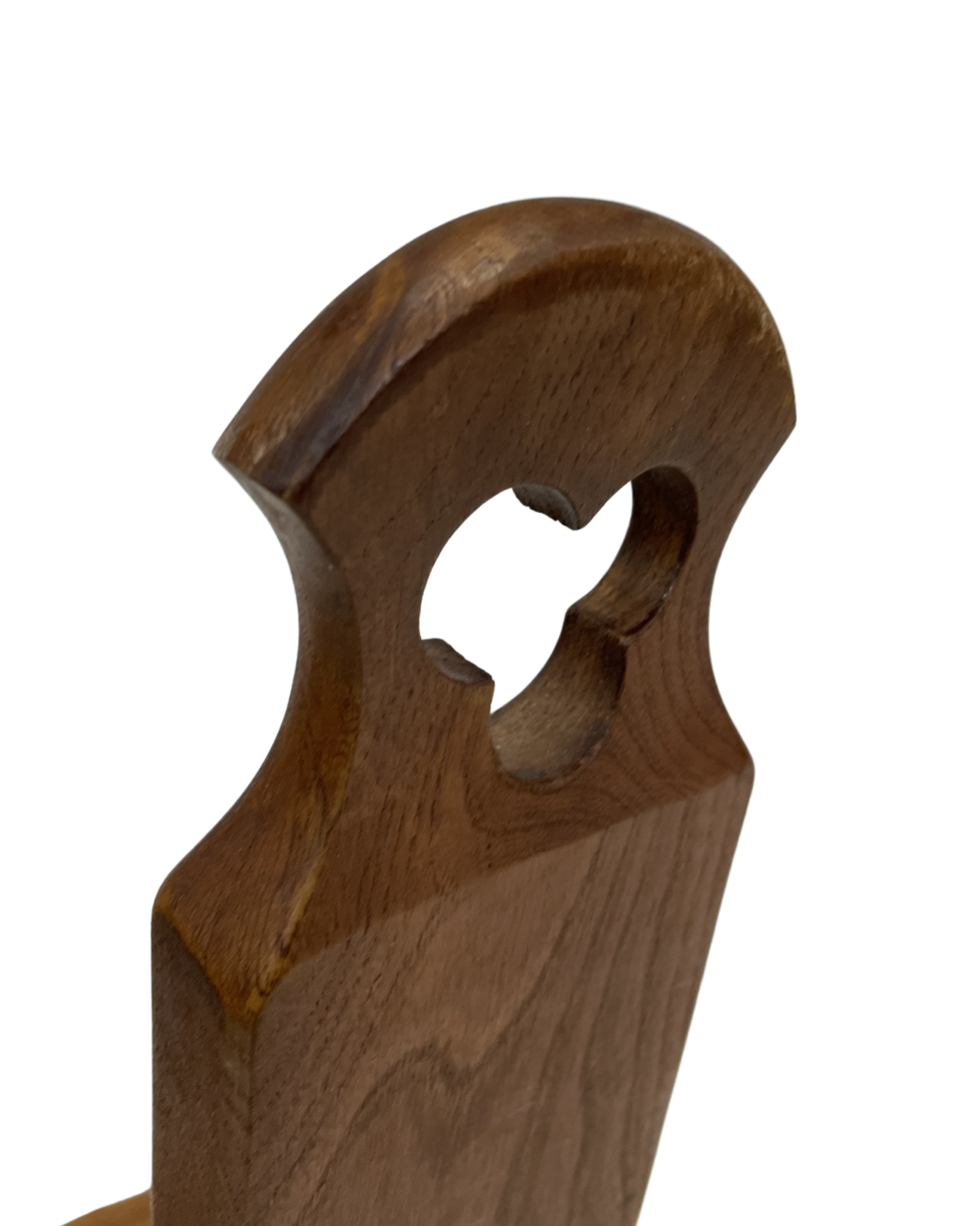 Chaise espagnole vintage brutalist design minimaliste