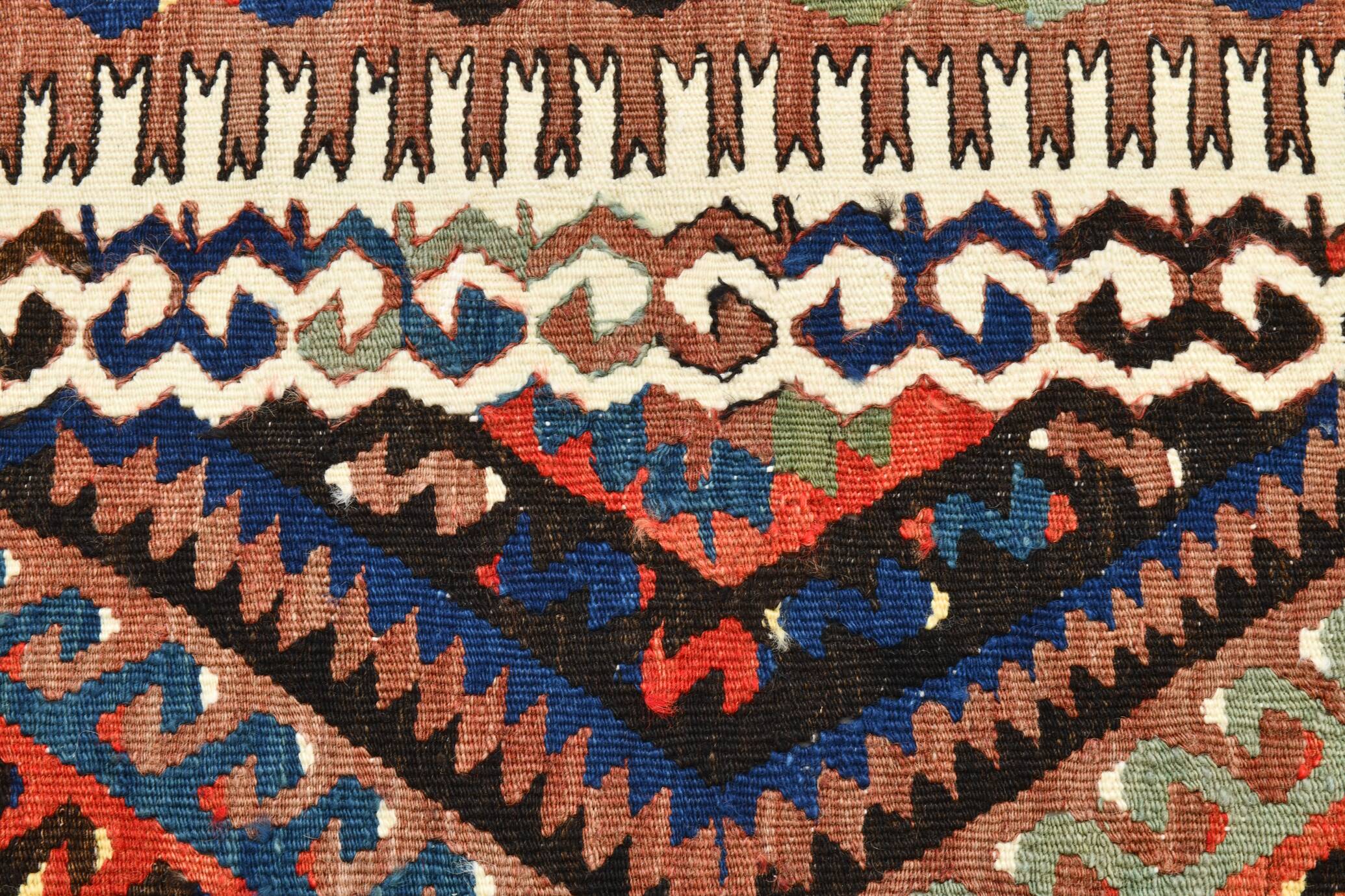 Mid Century Modern Turkish Kilim Rug, 157x265 Cm