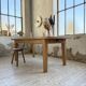 Solid oak farmhouse table 180/270 cm + extensions