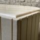 80s travertine coffee table